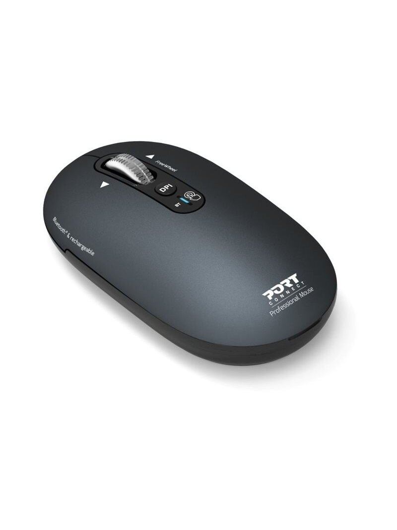 PORT CONNECT Mouse | PURE MAC | Wireless | Bluetooth | Gray 2