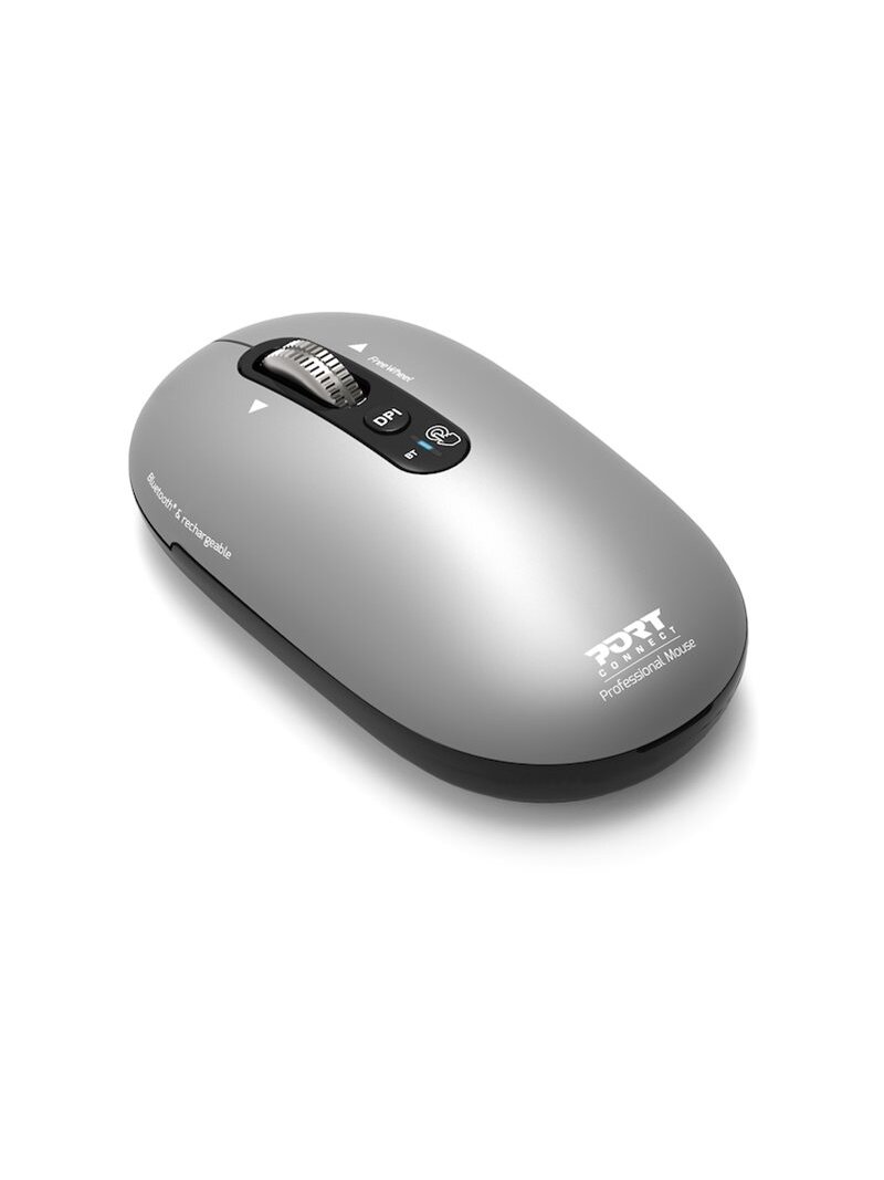 PORT CONNECT Mouse | PURE MAC | Wireless | Bluetooth | Gris clair 2