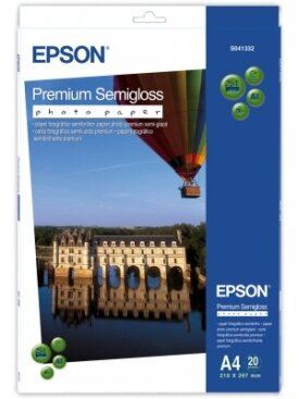 Premium Semigloss Photo Paper, DIN A4, 251g/mÂ², 20 Sheets | A4 6