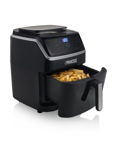 Princess Steam Aerofryer | 182080 | Power 1700 W | Capacity 6.5 L | Black