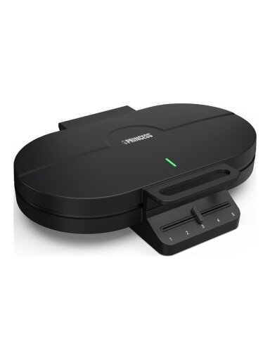 Princess Waffle Maker | 132384 | 1200 W | Number of pastry 10 | Heart shaped | Black Princess Waffle Maker | 132384 | 1200 W | Number of pastry 10 | Heart shaped | Black