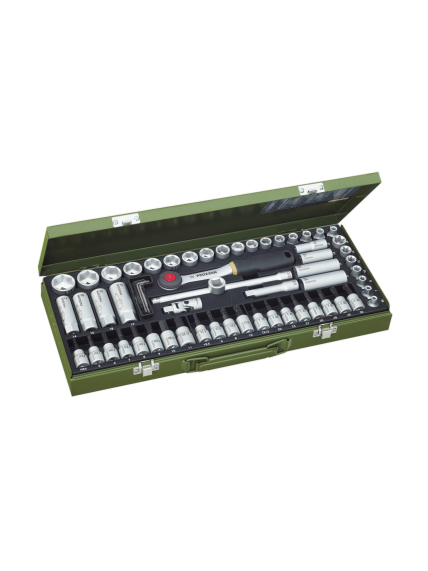 Proxxon | Socket and Ratchet Set, 3/8" | 65 pc(s)