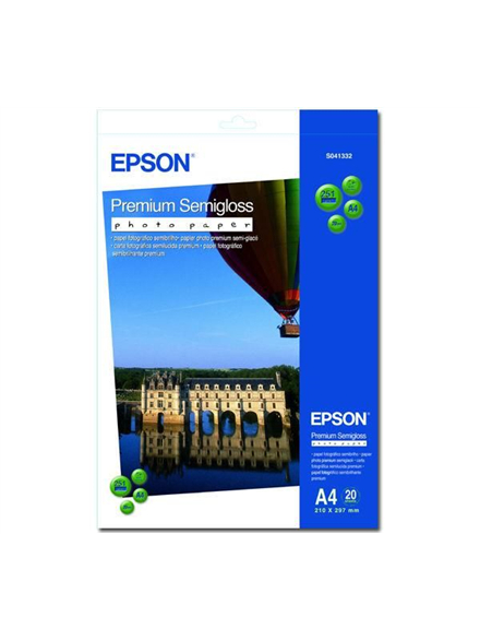 Premium Semigloss Photo Paper, DIN A4, 251g/mÂ², 20 Sheets | A4
