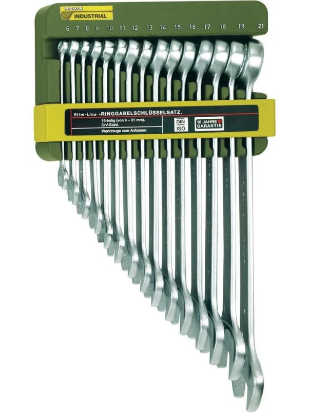 Proxxon | Combination Wrench Set, 6-21mm Proxxon | Combination Wrench Set, 6-21mm