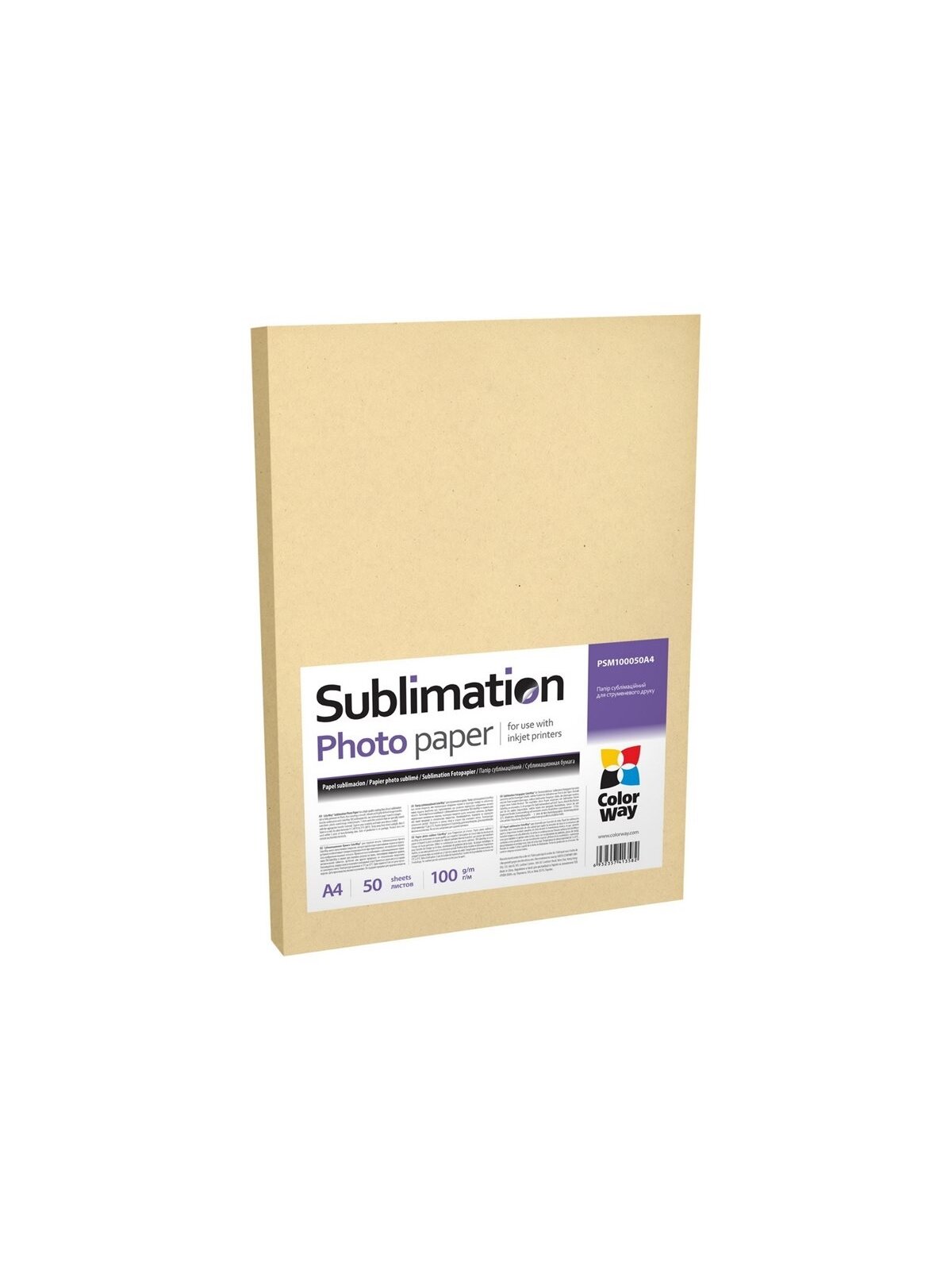 PSM100050A4 | Photo Paper sublimation 50 pcs. | 100 g/m² | A4 | A4 PSM100050A4 | Photo Paper sublimation 50 pcs. | 100 g/m² | A4 | A4