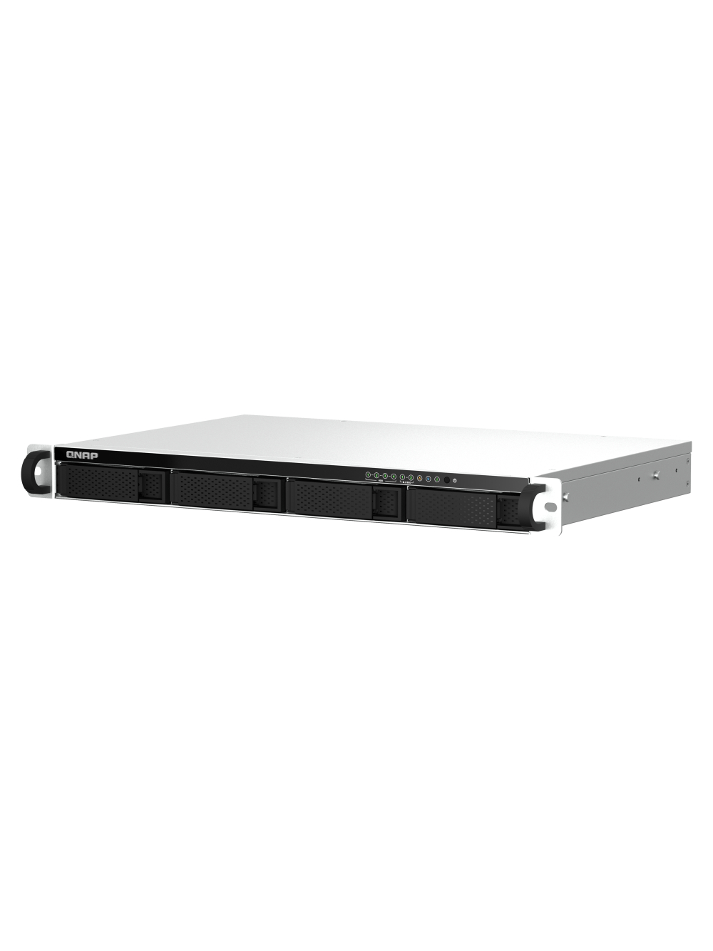 QNAP 1U Short Depth Rackmount 2.5GbE NAS | TS-464eU-8G | Intel Celeron | N5095 | 8 GB | DDR4 2