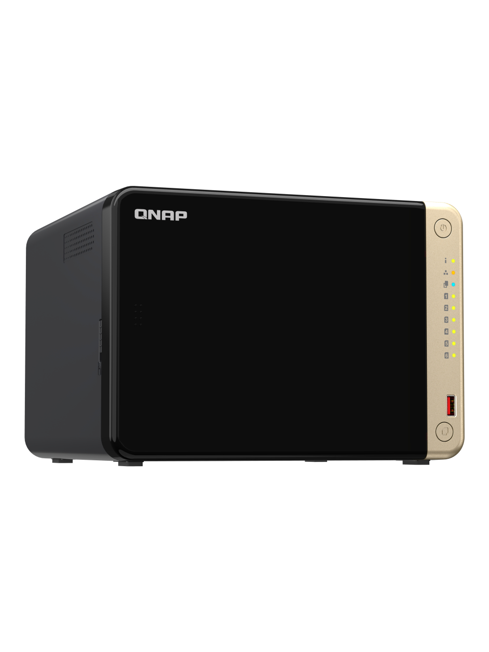 QNAP | 6-Bay desktop NAS | TS-664-8G | Intel Celeron | N5095 4-core | Processor frequency 2.9 GHz | 8 GB | DDR4 2 QNAP | 6-Bay desktop NAS | TS-664-8G | Intel Celeron | N5095 4-core | Processor frequency 2.9 GHz | 8 GB | DDR4 2