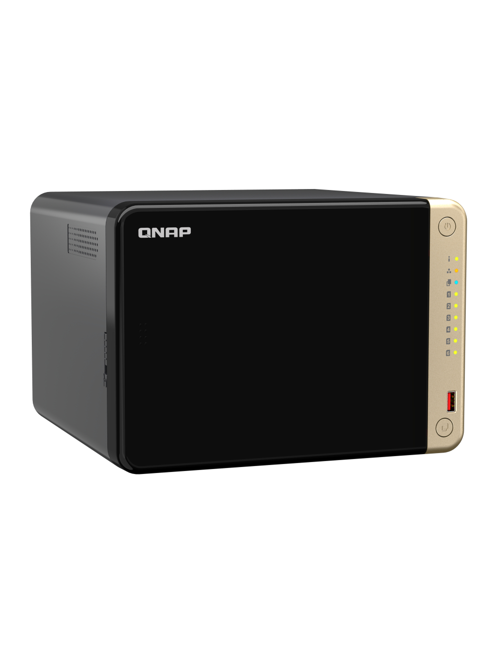 QNAP | 6-Bay desktop NAS | TS-664-8G | Intel Celeron | N5095 4-core | Processor frequency 2.9 GHz | 8 GB | DDR4 3 QNAP | 6-Bay desktop NAS | TS-664-8G | Intel Celeron | N5095 4-core | Processor frequency 2.9 GHz | 8 GB | DDR4 3