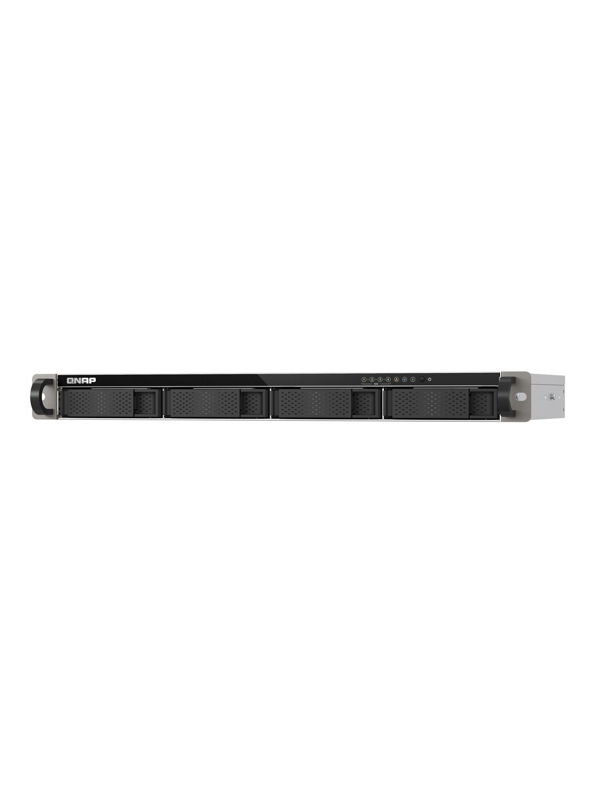 QNAP 4-bay ARM quad-core NAS 10GbE SFP+ and 2.5GbE connectivity | TS-432XEU-4G | Cortex-A57 | 16 GB | Black QNAP 4-bay ARM quad-core NAS 10GbE SFP+ and 2.5GbE connectivity | TS-432XEU-4G | Cortex-A57 | 16 GB | Black