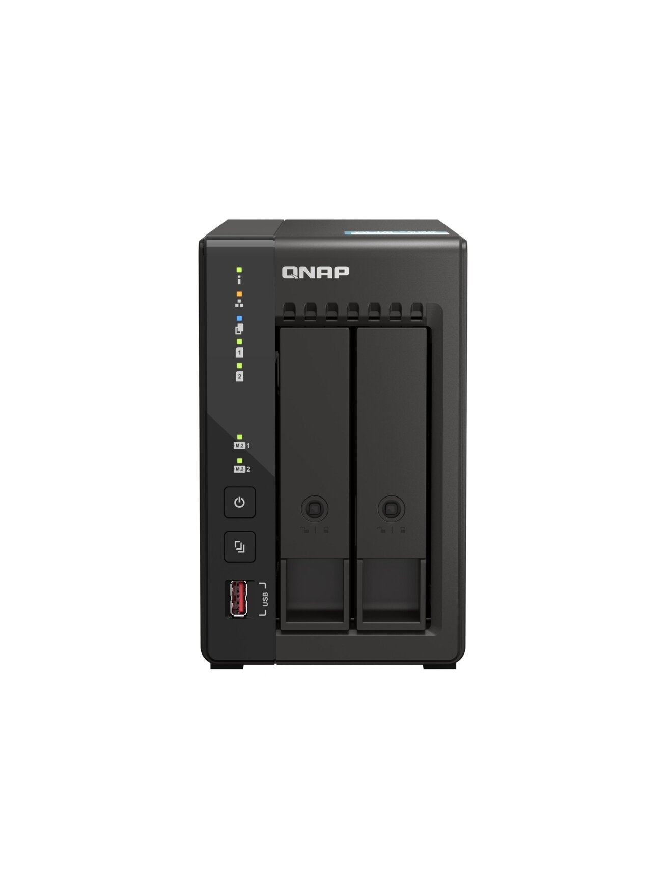 QNAP | 2-Bay desktop NAS | TS-253E-8G | Intel Celeron | J6412 4-core | Processor frequency 2.6 GHz | 8 GB QNAP | 2-Bay desktop NAS | TS-253E-8G | Intel Celeron | J6412 4-core | Processor frequency 2.6 GHz | 8 GB