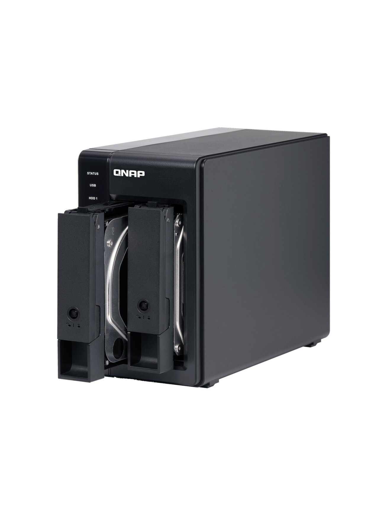 QNAP 2 Bay USB Type-C Direct Attached Storage with Hardware RAID | TR-002 | Micro | 6 GB | Black QNAP 2 Bay USB Type-C Direct Attached Storage with Hardware RAID | TR-002 | Micro | 6 GB | Black