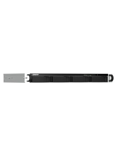 QNAP 1U Short Depth Rackmount 2.5GbE NAS | TS-464eU-8G | Intel Celeron | N5095 | 8 GB | DDR4