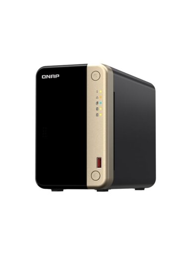 QNAP | 2-Bay desktop NAS | TS-264-8G | Intel Celeron | N5095 4-core | Processor frequency 2.9 GHz | 8 GB