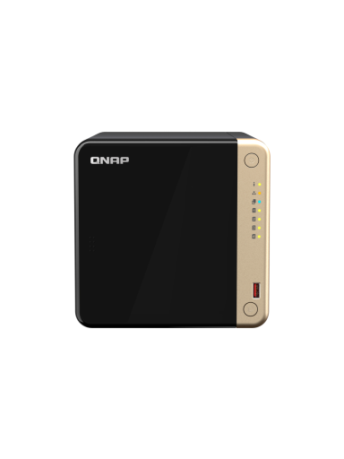 QNAP | 4-Bay desktop NAS | TS-464-8G | Intel Celeron | N5095 4-core | Processor frequency 2.9 GHz | 8 GB