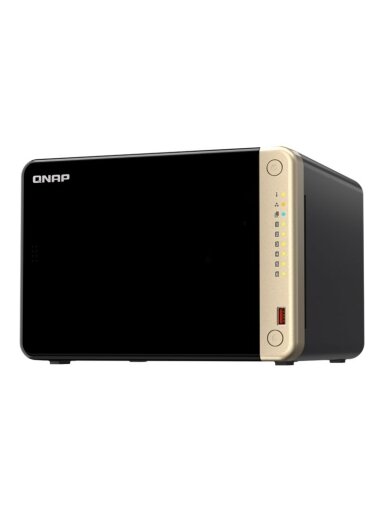QNAP | 6-Bay desktop NAS | TS-664-8G | Intel Celeron | N5095 4-core | Processor frequency 2.9 GHz | 8 GB | DDR4