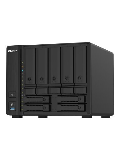 QNAP | 9-Bay QTS NAS | TS-932PX-4G | Up to 9 HDD/SSD Hot-Swap | AnnapurnaLabs Alpine | AL324 ARM Cortex-A57 Quad-Core | Processor frequency 1.7 GHz | 4 GB | DDR4