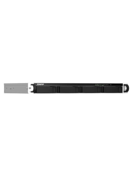 QNAP 1U Short Depth Rackmount 2.5GbE NAS | TS-464eU-8G | Intel Celeron | N5095 | 8 GB | DDR4 1