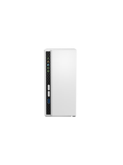 QNAP | 2-Bay ARM | TS-233 | Up to 2 SATA 6Gb/s, 3Gb/s | ARM 4-core | Cortex-A55 | Processor frequency 2.0 GHz | 2 GB | N/A 1 QNAP | 2-Bay ARM | TS-233 | Up to 2 SATA 6Gb/s, 3Gb/s | ARM 4-core | Cortex-A55 | Processor frequency 2.0 GHz | 2 GB | N/A 1