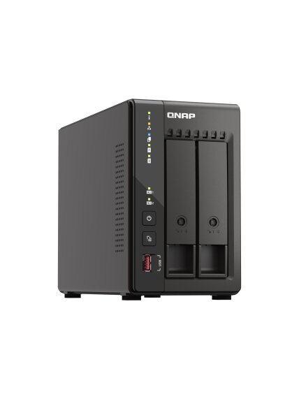 QNAP | 2-Bay desktop NAS | TS-253E-8G | Intel Celeron | J6412 4-core | Processor frequency 2.6 GHz | 8 GB 1 QNAP | 2-Bay desktop NAS | TS-253E-8G | Intel Celeron | J6412 4-core | Processor frequency 2.6 GHz | 8 GB 1