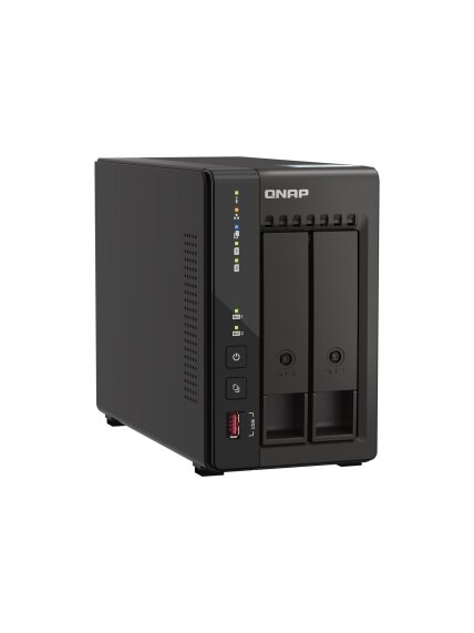 QNAP | 2-Bay desktop NAS | TS-253E-8G | Intel Celeron | J6412 4-core | Processor frequency 2.6 GHz | 8 GB 2 QNAP | 2-Bay desktop NAS | TS-253E-8G | Intel Celeron | J6412 4-core | Processor frequency 2.6 GHz | 8 GB 2
