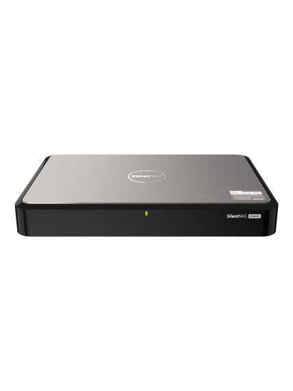 QNAP | 2-Bay SATA fanless home NAS | HS-264 | Up to 2 SATA 6Gb/s, 3Gb/s | Intel Celeron | N5105 4-core/4-thread | Processor frequency 2.9 GHz | 8 GB | N/A QNAP | 2-Bay SATA fanless home NAS | HS-264 | Up to 2 SATA 6Gb/s, 3Gb/s | Intel Celeron | N5105 4-core/4-thread | Processor frequency 2.9 GHz | 8 GB | N/A