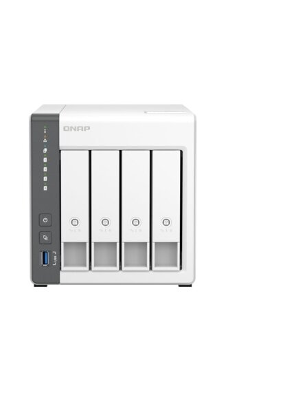 QNAP | 4 Bay ARM | TS-433-4G | Cortex-A55 | ARM 4-core | Processor frequency 2.0 GHz | 4 GB | On board (non-expandable) 2 QNAP | 4 Bay ARM | TS-433-4G | Cortex-A55 | ARM 4-core | Processor frequency 2.0 GHz | 4 GB | On board (non-expandable) 2