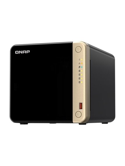 QNAP | 4-Bay desktop NAS | TS-464-8G | Intel Celeron | N5095 4-core | Processor frequency 2.9 GHz | 8 GB QNAP | 4-Bay desktop NAS | TS-464-8G | Intel Celeron | N5095 4-core | Processor frequency 2.9 GHz | 8 GB