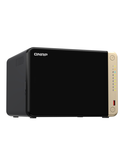 QNAP | 6-Bay desktop NAS | TS-664-8G | Intel Celeron | N5095 4-core | Processor frequency 2.9 GHz | 8 GB | DDR4 2