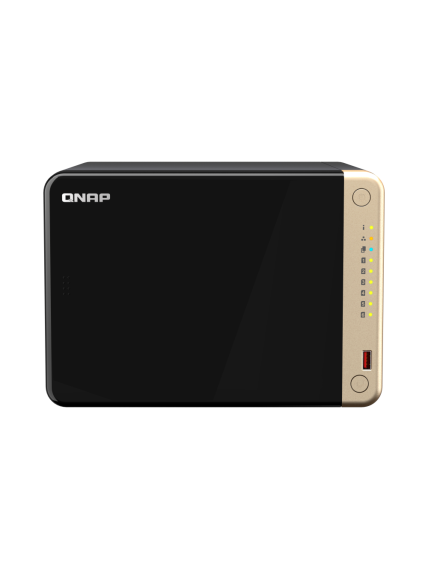 QNAP | 6-Bay desktop NAS | TS-664-8G | Intel Celeron | N5095 4-core | Processor frequency 2.9 GHz | 8 GB | DDR4 1 QNAP | 6-Bay desktop NAS | TS-664-8G | Intel Celeron | N5095 4-core | Processor frequency 2.9 GHz | 8 GB | DDR4 1