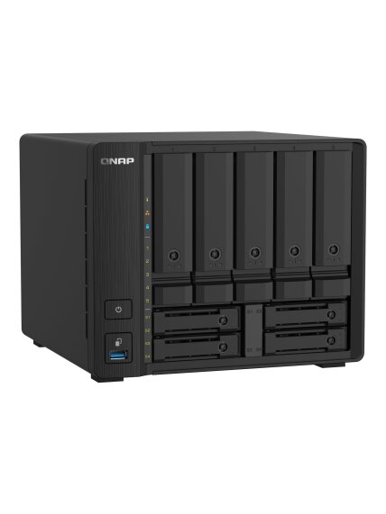 QNAP | 9-Bay QTS NAS | TS-932PX-4G | Up to 9 HDD/SSD Hot-Swap | AnnapurnaLabs Alpine | AL324 ARM Cortex-A57 Quad-Core | Processor frequency 1.7 GHz | 4 GB | DDR4 4