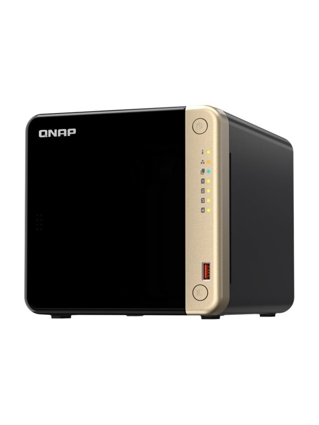 QNAP | 4-Bay desktop NAS | TS-464-8G | Intel Celeron | N5095 4-core | Processor frequency 2.9 GHz | 8 GB QNAP | 4-Bay desktop NAS | TS-464-8G | Intel Celeron | N5095 4-core | Processor frequency 2.9 GHz | 8 GB