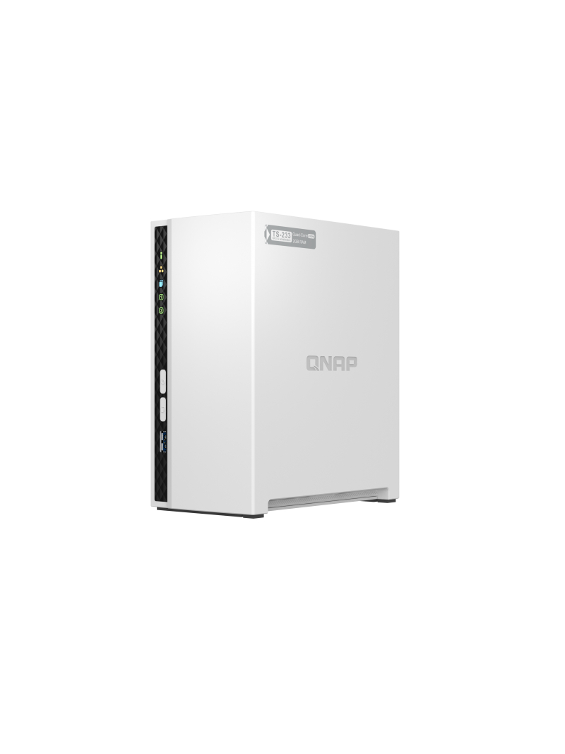 QNAP | 2-Bay ARM | TS-233 | Up to 2 SATA 6Gb/s, 3Gb/s | ARM 4-core | Cortex-A55 | Processor frequency 2.0 GHz | 2 GB | N/A 3 QNAP | 2-Bay ARM | TS-233 | Up to 2 SATA 6Gb/s, 3Gb/s | ARM 4-core | Cortex-A55 | Processor frequency 2.0 GHz | 2 GB | N/A 3