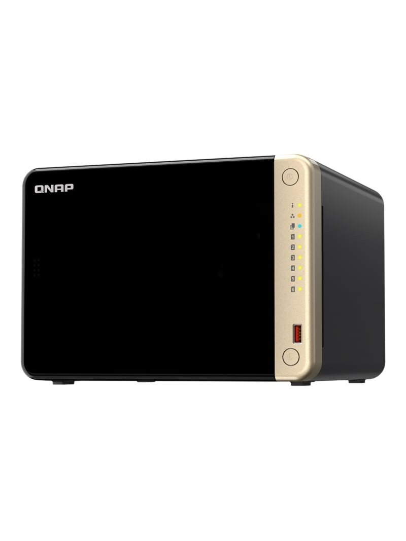 QNAP | 6-Bay desktop NAS | TS-664-8G | Intel Celeron | N5095 4-core | Processor frequency 2.9 GHz | 8 GB | DDR4 QNAP | 6-Bay desktop NAS | TS-664-8G | Intel Celeron | N5095 4-core | Processor frequency 2.9 GHz | 8 GB | DDR4
