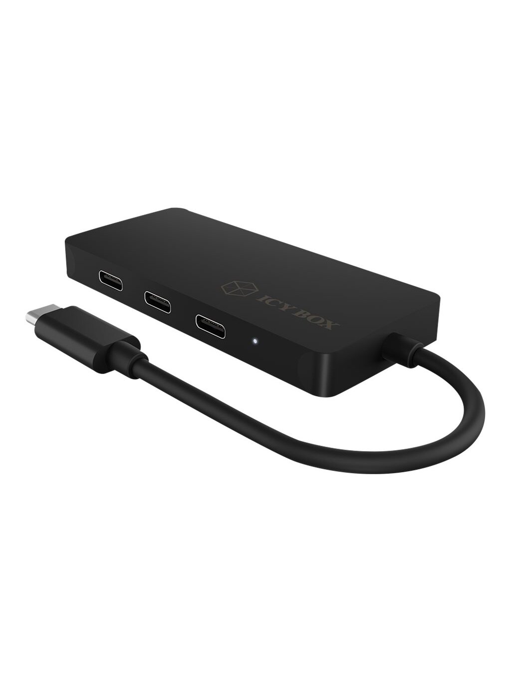 Raidsonic | 4-port hub with USB Type-C interface and PD port | IB-HUB1429-CPD Raidsonic | 4-port hub with USB Type-C interface and PD port | IB-HUB1429-CPD