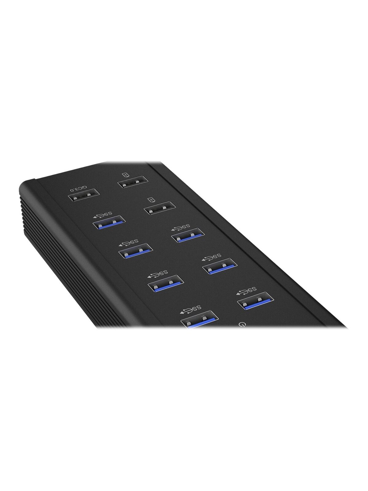 Raidsonic | 7-port Industrial hub | IB-HUB1703-QC3 | USB Type-A 5 Raidsonic | 7-port Industrial hub | IB-HUB1703-QC3 | USB Type-A 5