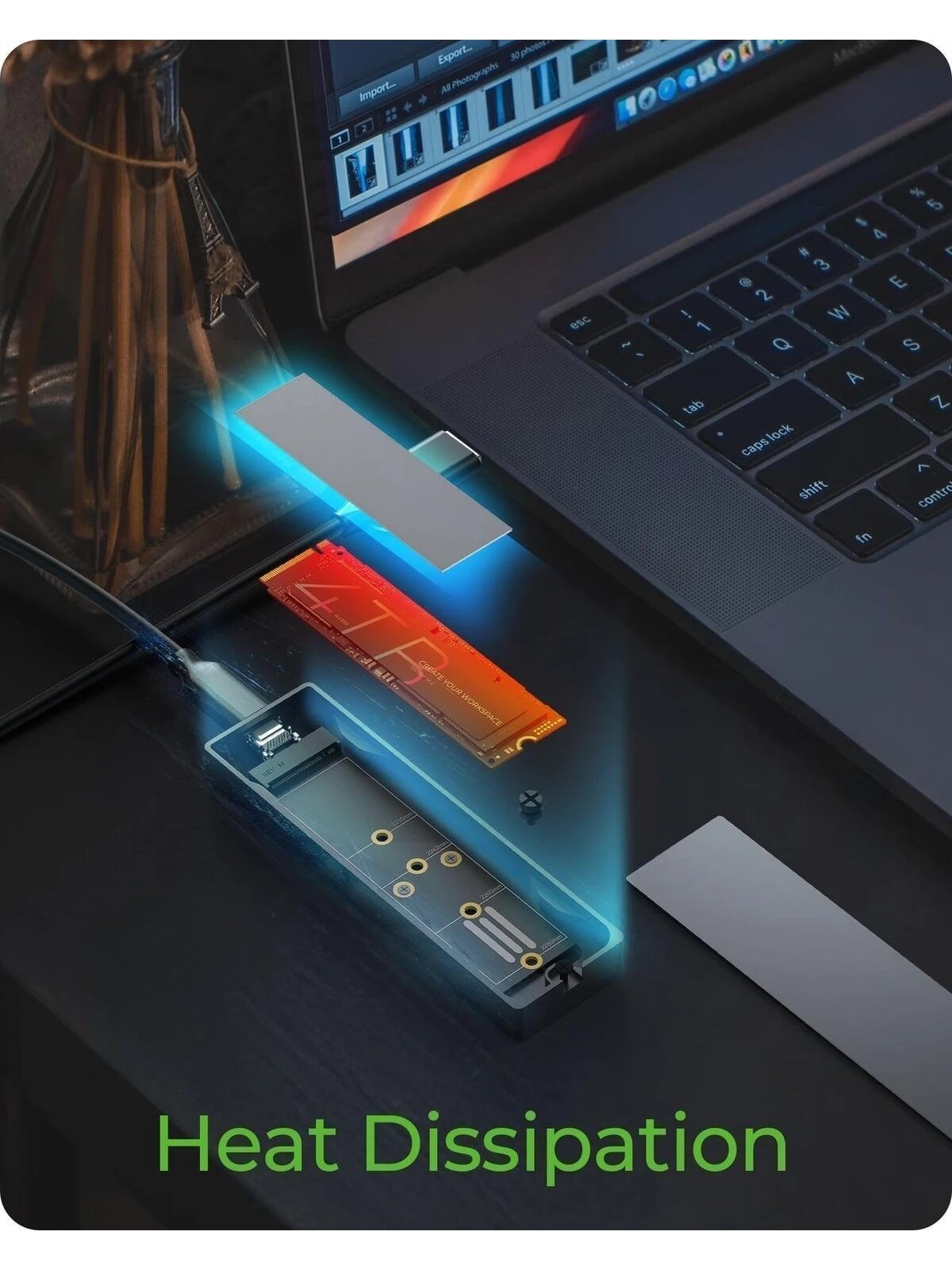 Raidsonic Icy Box M.2 SATA/NVMe SSD Enclosure with USB 3.2 Gen 2 Type-C and RGB light | Warranty IB-1826MCL-CU31 month(s) 6 Raidsonic Icy Box M.2 SATA/NVMe SSD Enclosure with USB 3.2 Gen 2 Type-C and RGB light | Warranty IB-1826MCL-CU31 month(s) 6