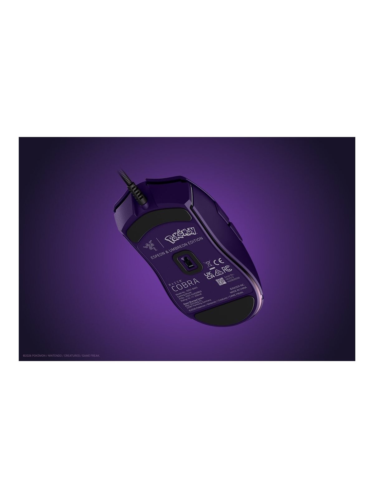 Razer Cobra | Gaming Mouse | Wired | Espeon & Umbreon Edition 5