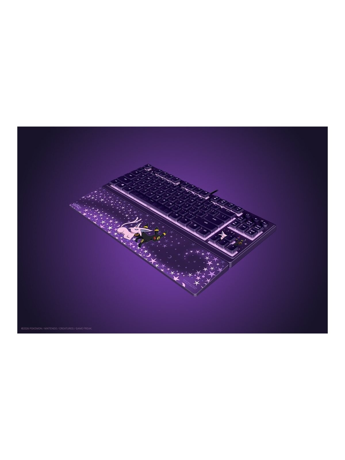 Razer Ornata V3 Tenkeyless | Gaming keyboard | Wired | US | Razer Mecha-Membrane Switches | Wrist Rest | Pokémon Espeon/Umbreon Edition 1 Razer Ornata V3 Tenkeyless | Gaming keyboard | Wired | US | Razer Mecha-Membrane Switches | Wrist Rest | Pokémon Espeon/Umbreon Edition 1