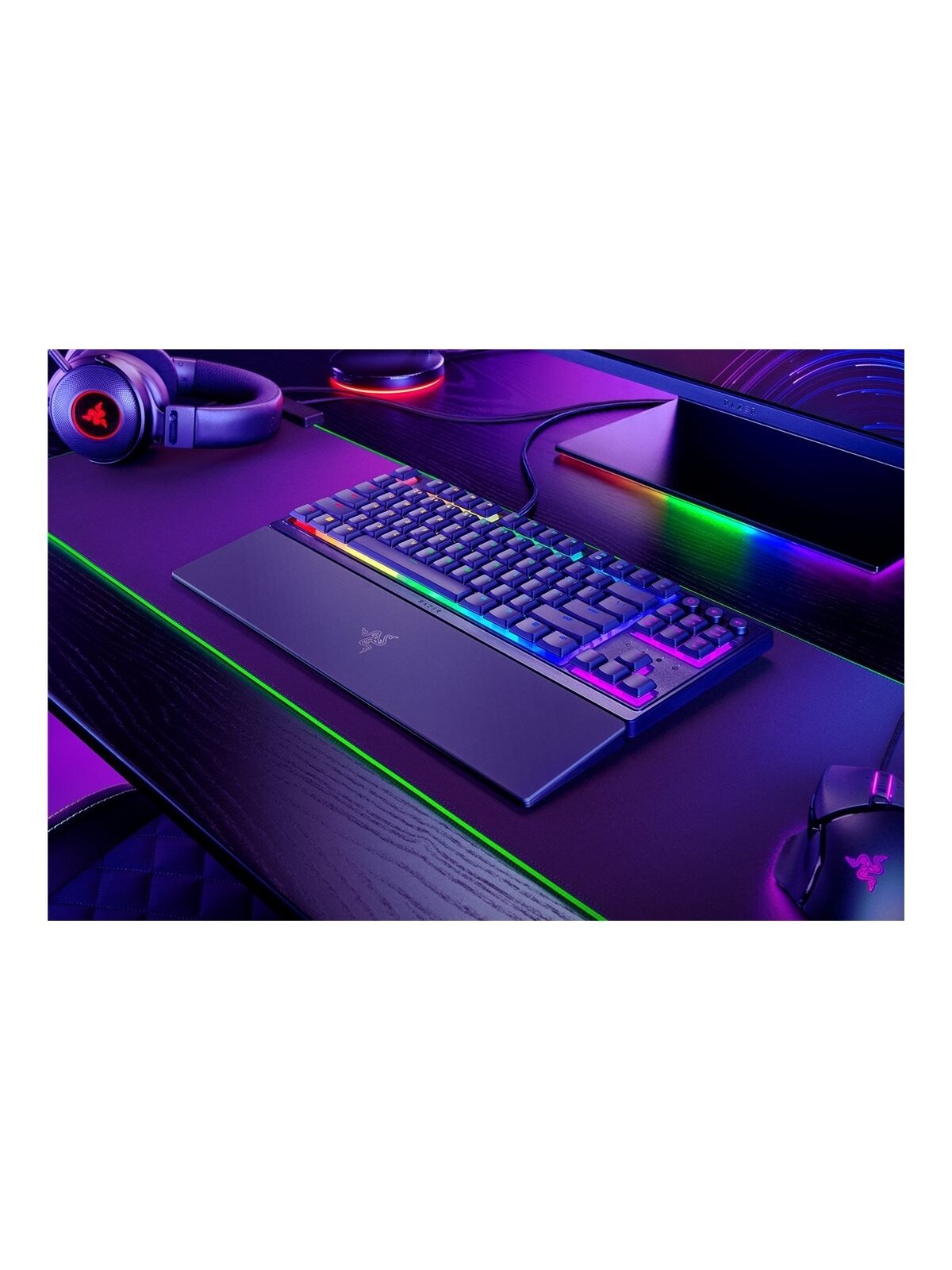 Razer | Ornata V3 Tenkeyless | Mechanical Gaming keyboard | Wired | RGB LED light | US | Black Razer | Ornata V3 Tenkeyless | Mechanical Gaming keyboard | Wired | RGB LED light | US | Black