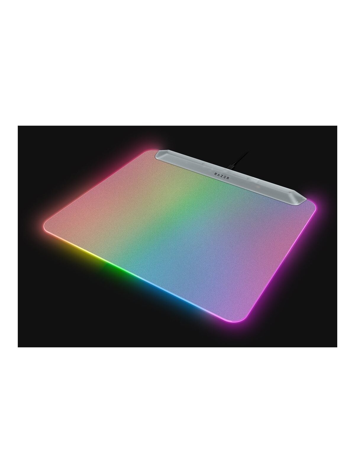 Razer RGB Gaming Mouse Mat | Firefly V2 Pro | Phantom White Edition Razer RGB Gaming Mouse Mat | Firefly V2 Pro | Phantom White Edition