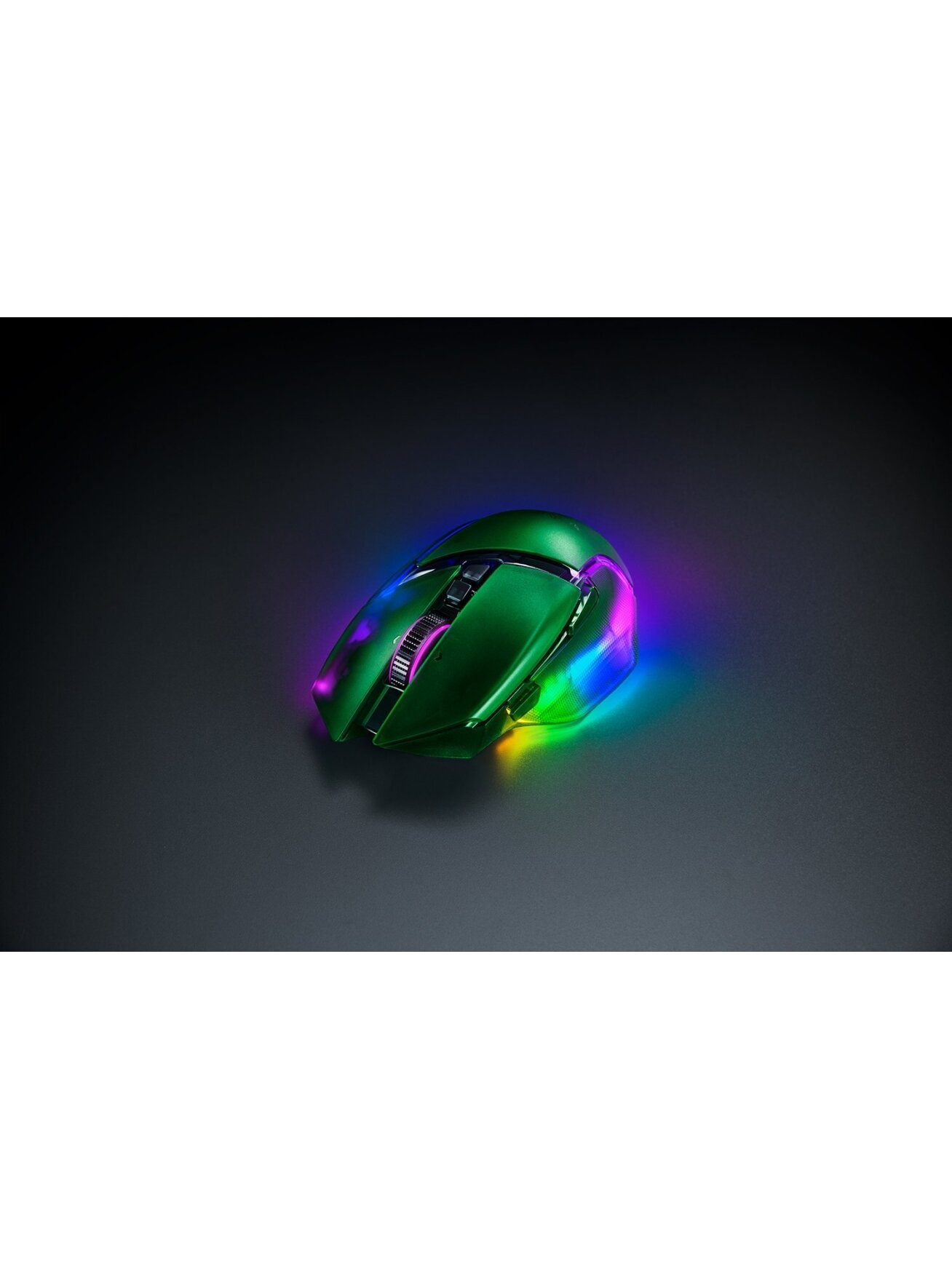 Razer | Basilisk V3 Pro 35K | Gaming Mouse | Wireless/Wired | Phantom Green Edition 4