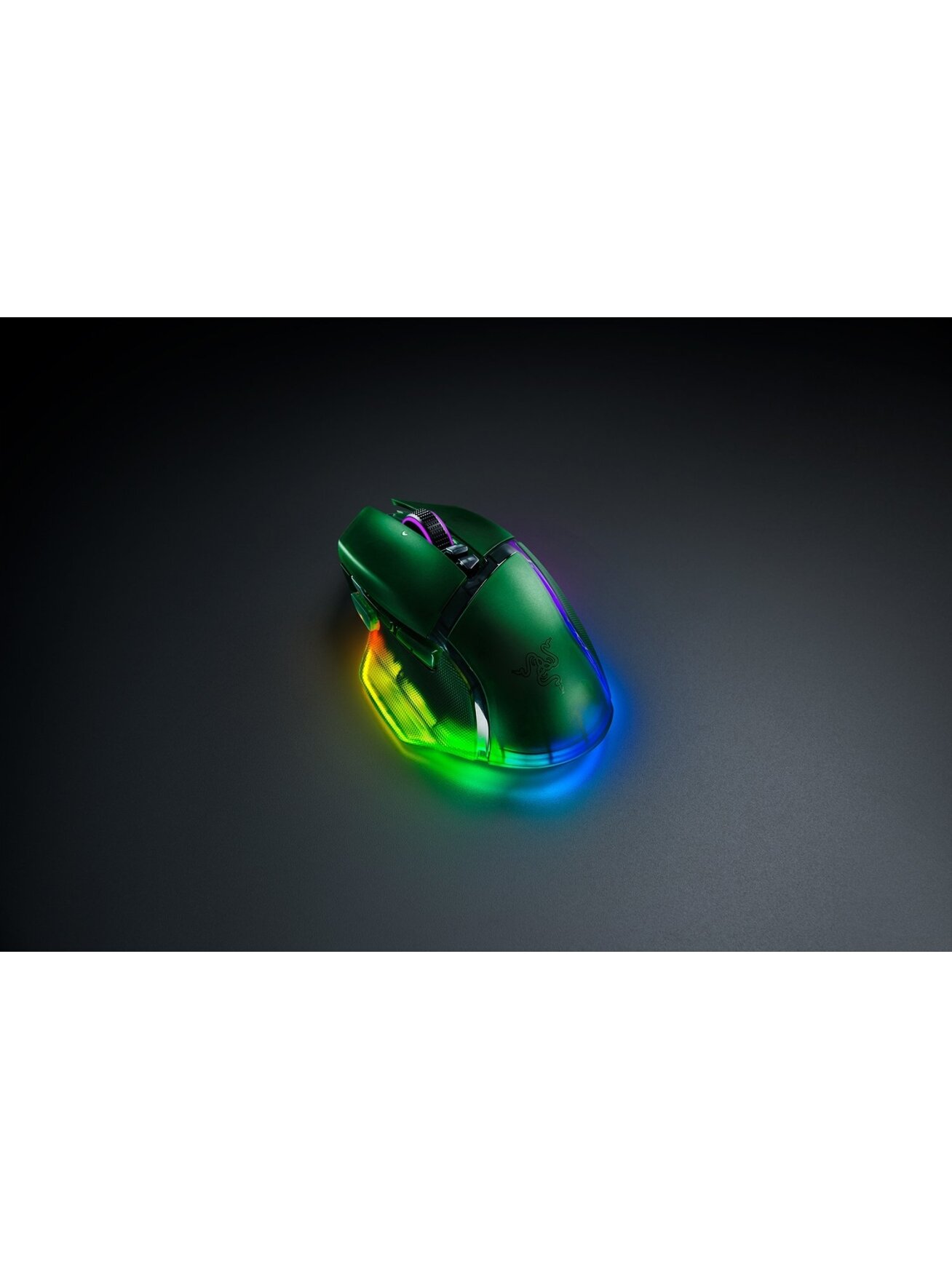 Razer | Basilisk V3 Pro 35K | Gaming Mouse | Wireless/Wired | Phantom Green Edition 6