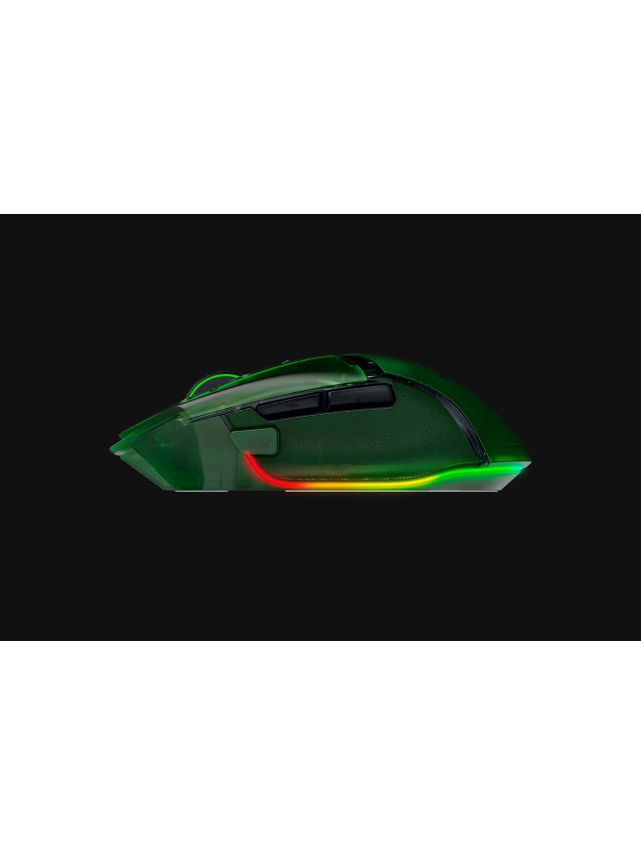 Razer | Basilisk V3 Pro 35K | Gaming Mouse | Wireless/Wired | Phantom Green Edition 2
