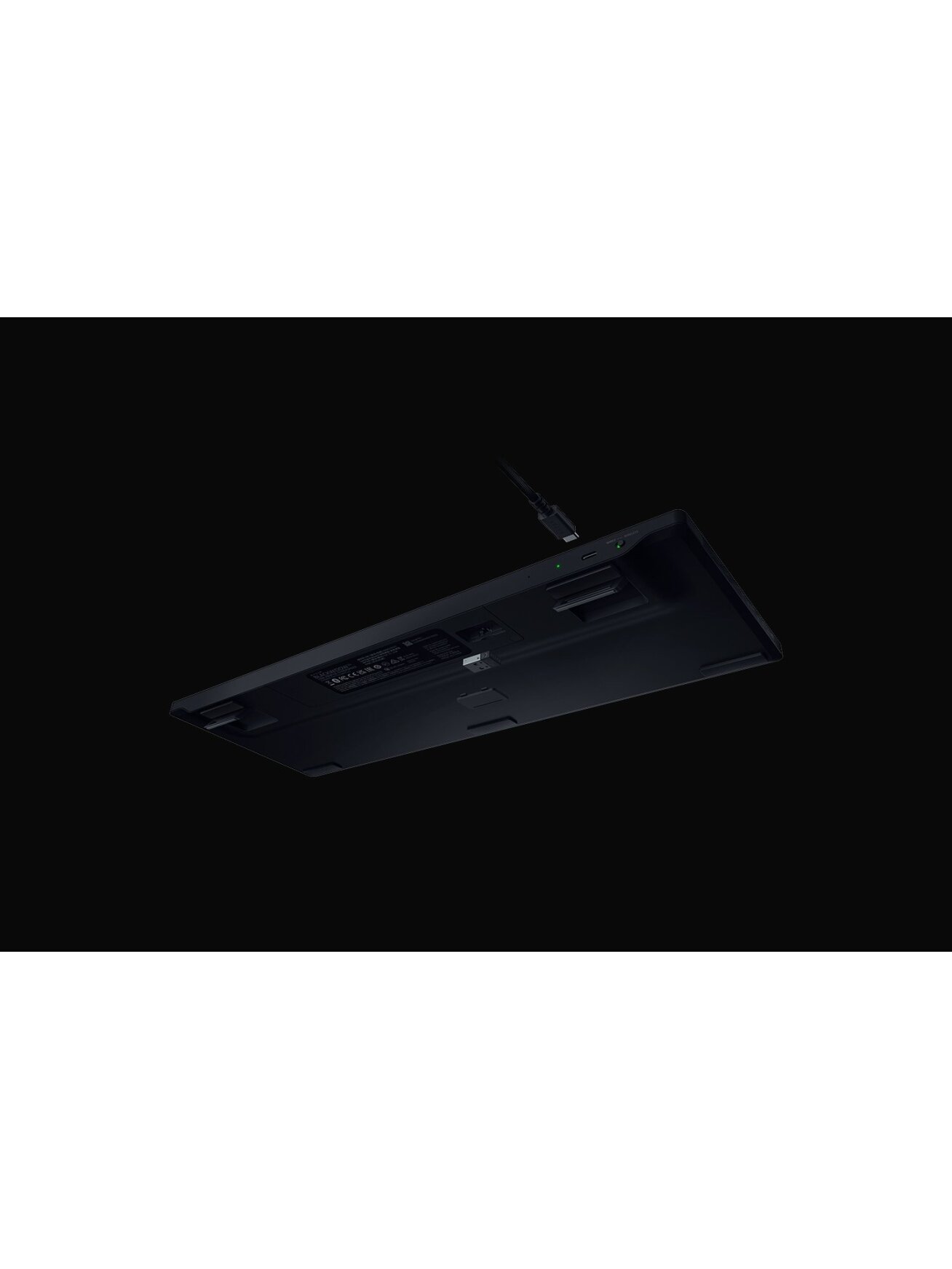 Razer | BlackWidow V4 Low-profile HyperSpeed | Gaming Keyboard | Wireless | US | Yellow Linear 5