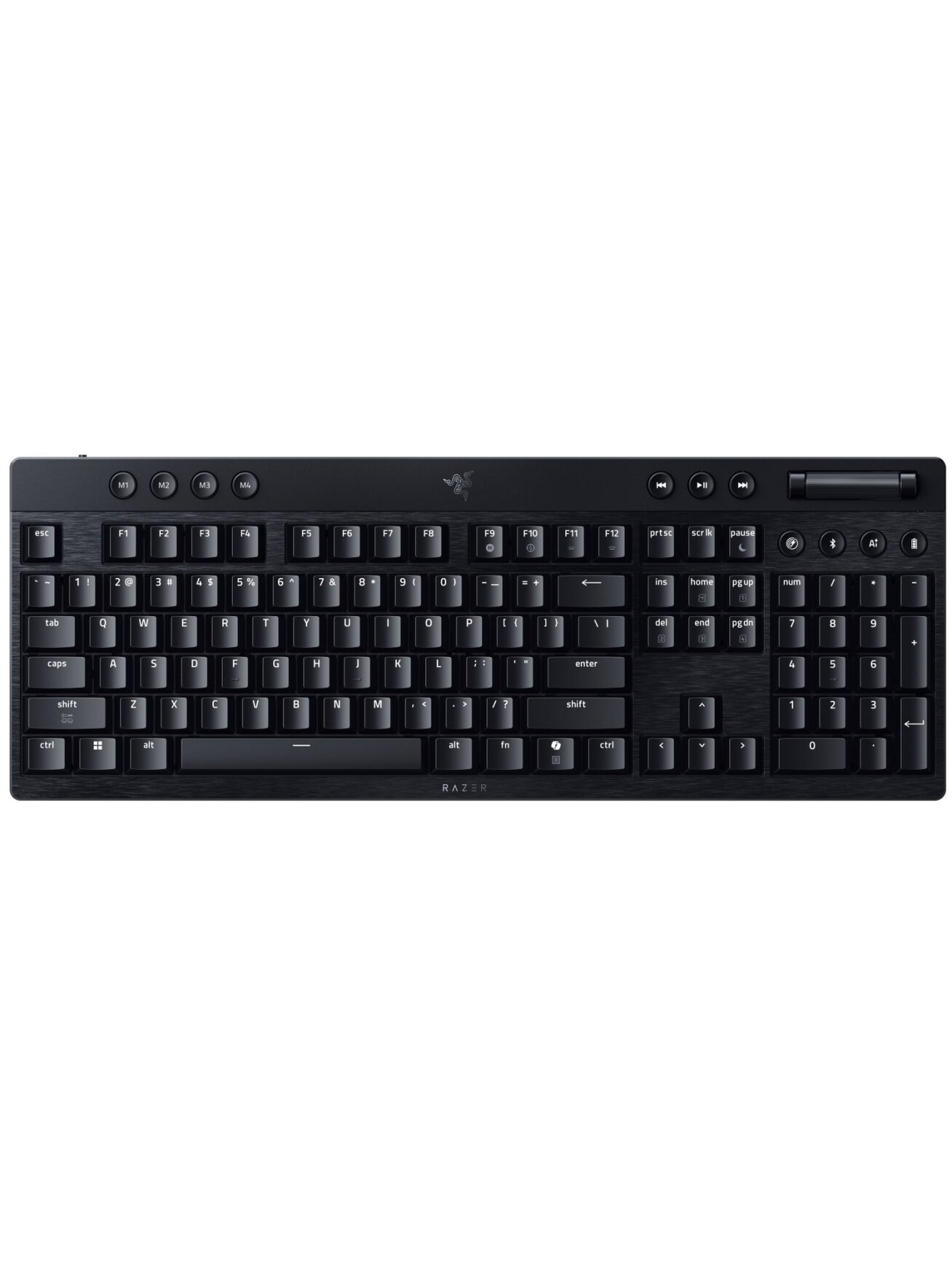 Razer | BlackWidow V4 Low-profile HyperSpeed | Gaming Keyboard | Wireless | US | Yellow Linear Razer | BlackWidow V4 Low-profile HyperSpeed | Gaming Keyboard | Wireless | US | Yellow Linear