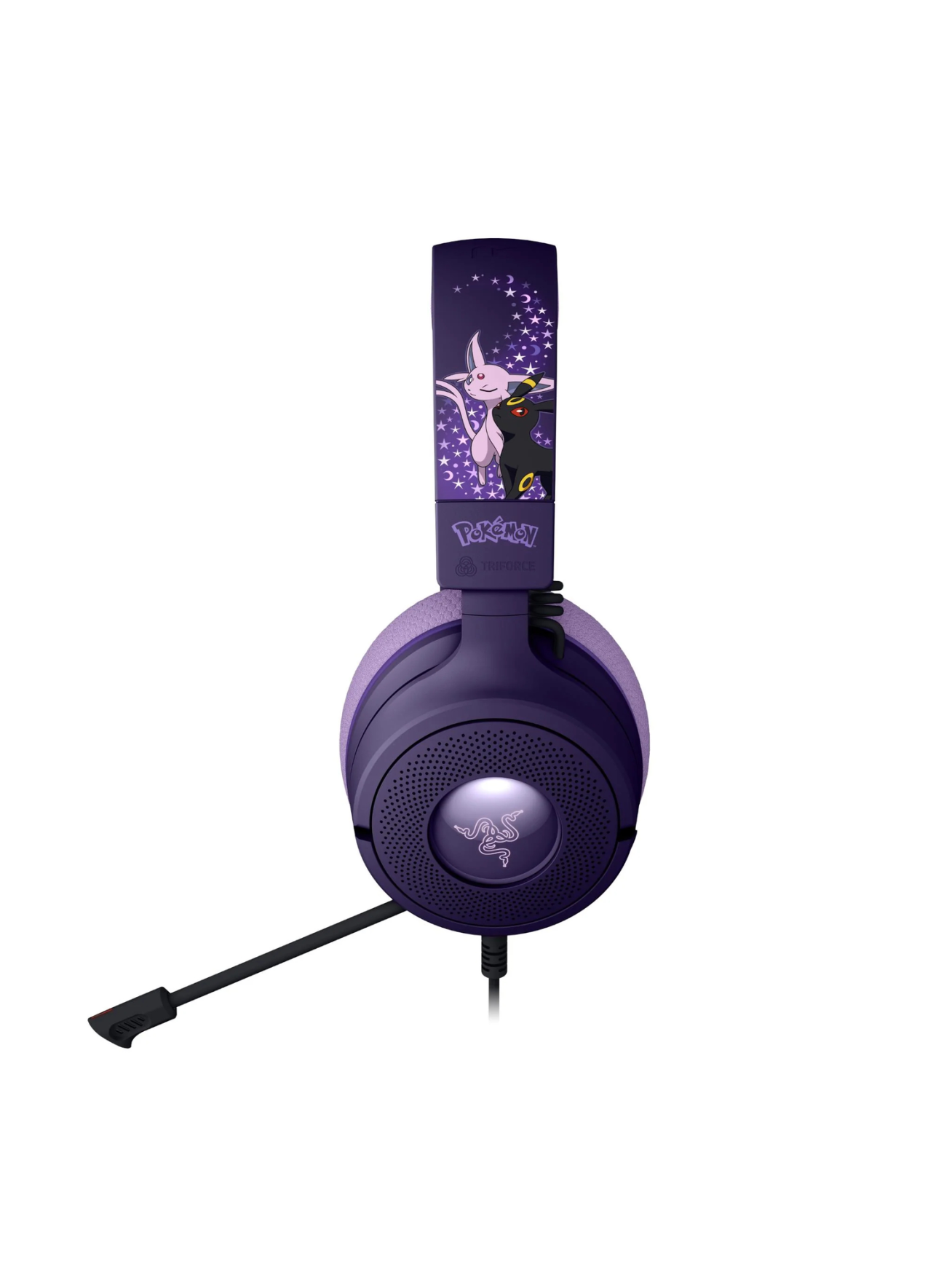Razer Gaming Headset | Kraken V4 X | Wired | Microphone | Espeon & Umbreon Edition | Noise reduction 3