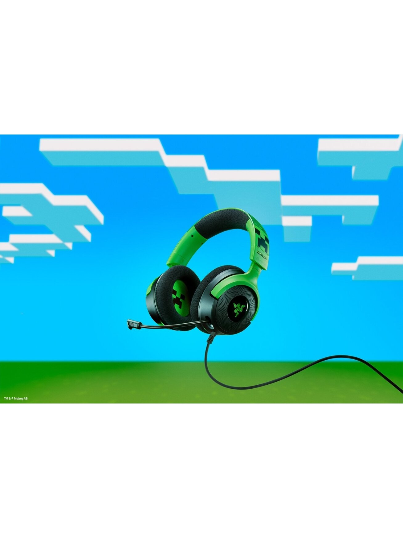 Razer Gaming Headset | Kraken V4 X | Wired | Over-Ear | Microphone | Minecraft Edition 4 Razer Gaming Headset | Kraken V4 X | Wired | Over-Ear | Microphone | Minecraft Edition 4