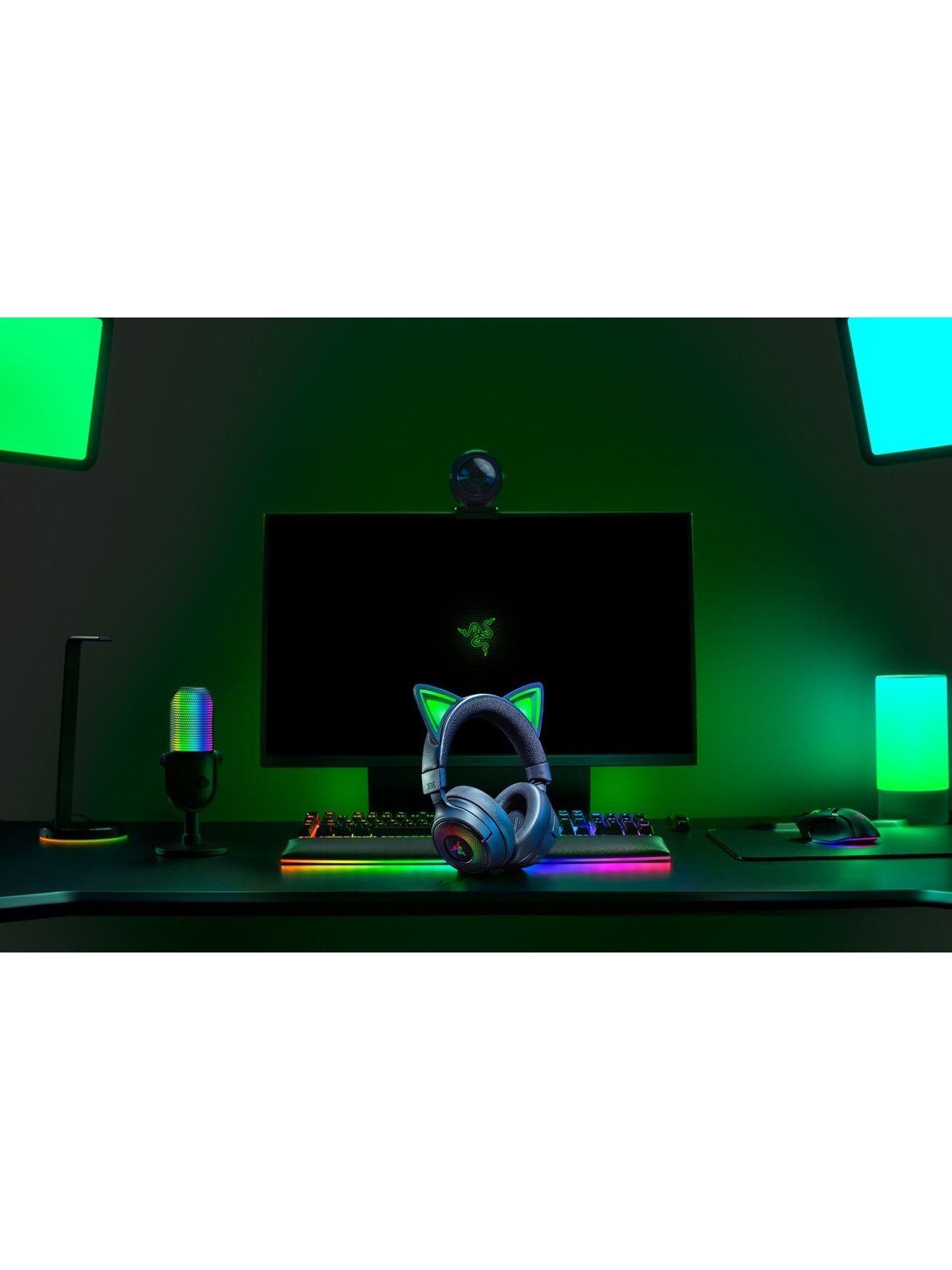 Razer | Headset | Kraken Kitty V3 Pro | Bluetooth | Over-Ear | Black 5