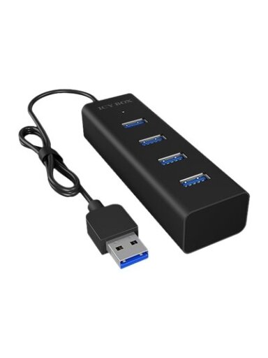 Raidsonic | 4 port USB 3.0 hub | IB-HUB1409-U3