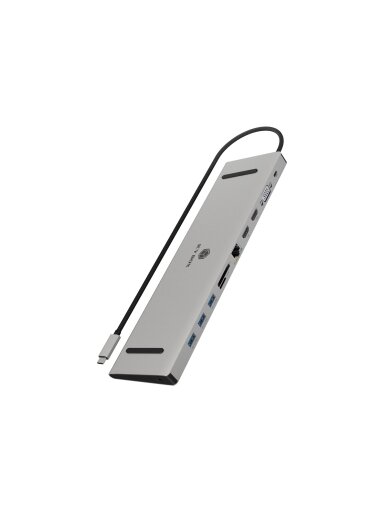 Raidsonic Docking Station | IB-DK2106a-CPD | Ethernet LAN (RJ-45) ports 1 | VGA (D-Sub) ports quantity 1 | HDMI ports quantity 2 Raidsonic Docking Station | IB-DK2106a-CPD | Ethernet LAN (RJ-45) ports 1 | VGA (D-Sub) ports quantity 1 | HDMI ports quantity 2